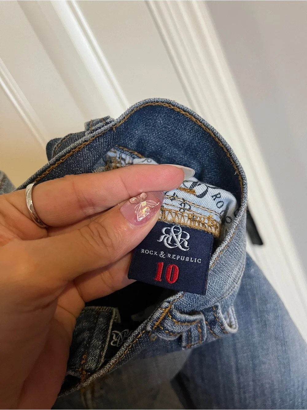 Rock & Republic Dark Blue Denim Jeans